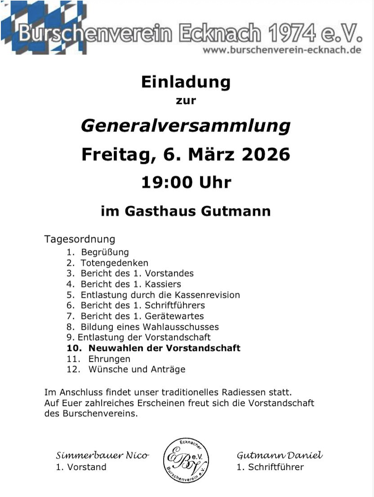 Generalversammlung